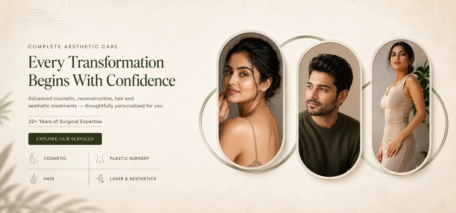Plastic and cosmetic surgery treatments at Elegance Clinic, Surat