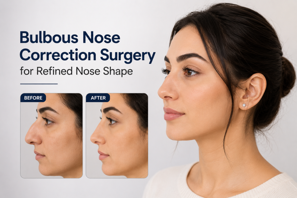 bulbous nose surgery