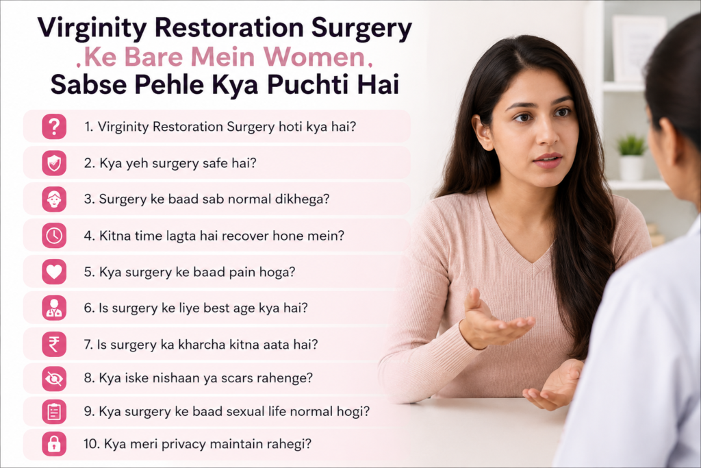 virginity restoration surgery safe hai kya