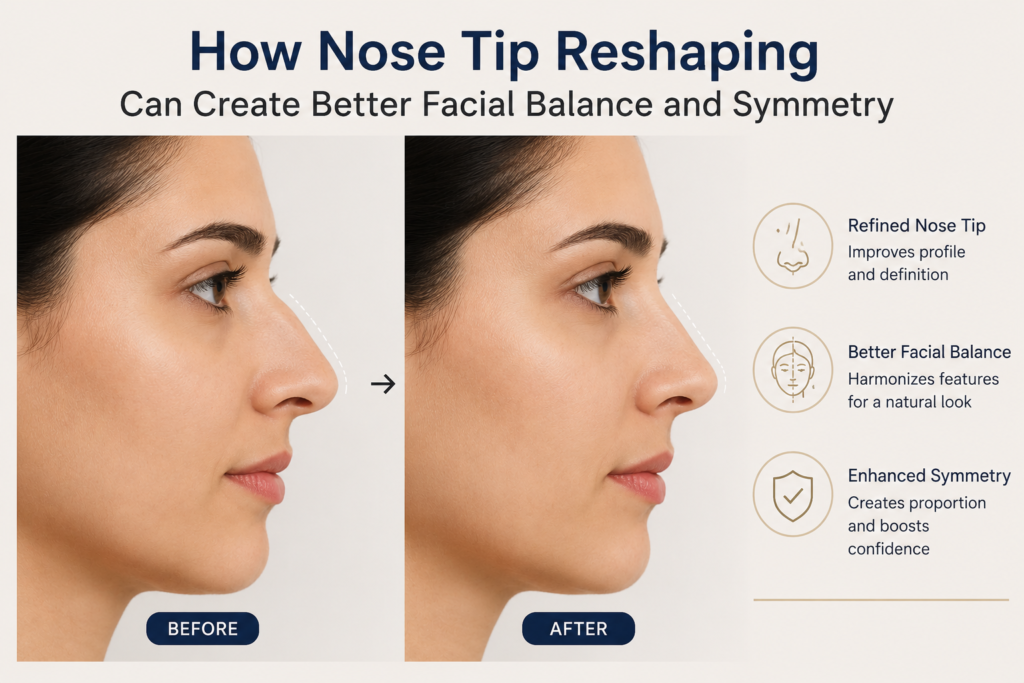 Nose tip reshape clinic