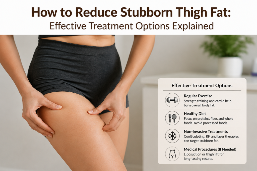 Thigh fat reduction treatment