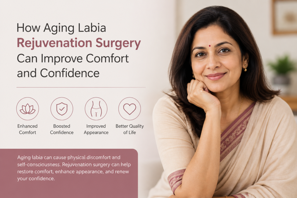 aging labia rejuvenation surgery